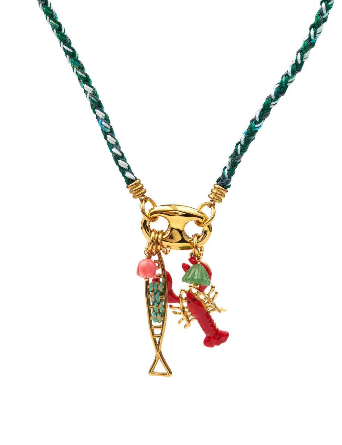 Bohem Zomerketting met vis- en kreeftbedels