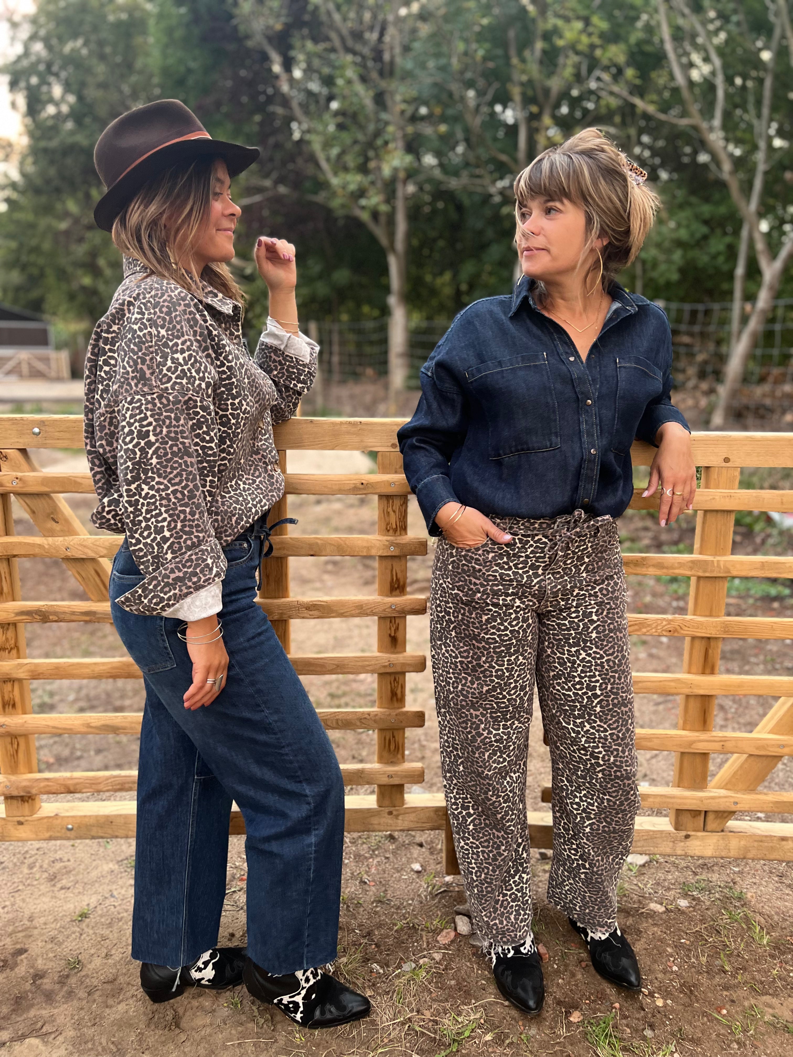 Jeans Mae Leopard