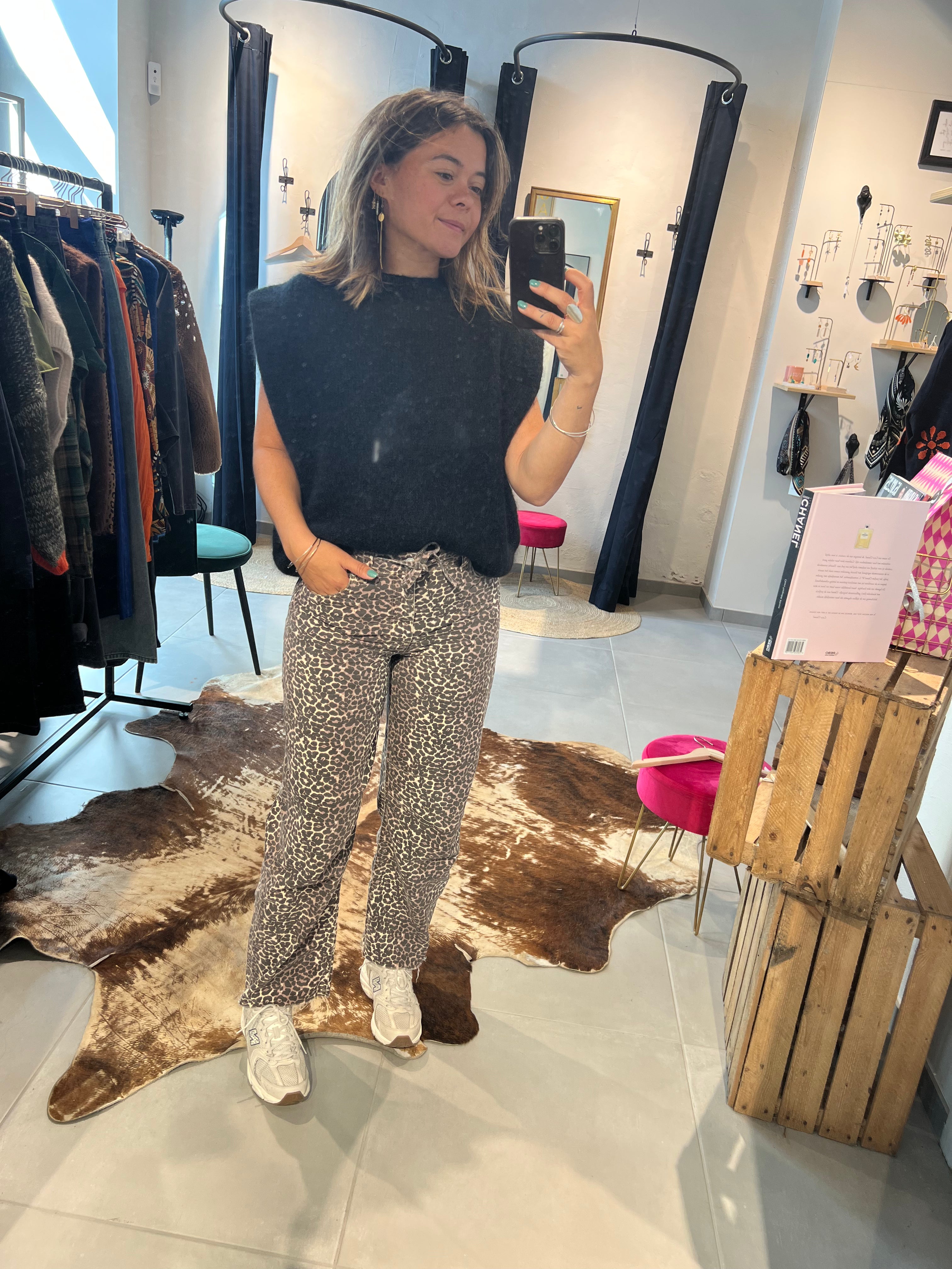 Jeans Mae Leopard