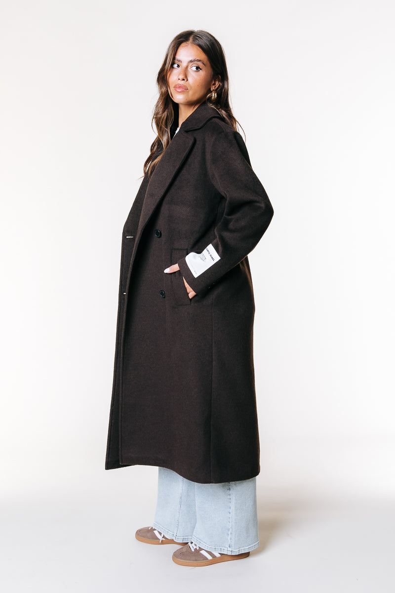 Coat Zania Brown