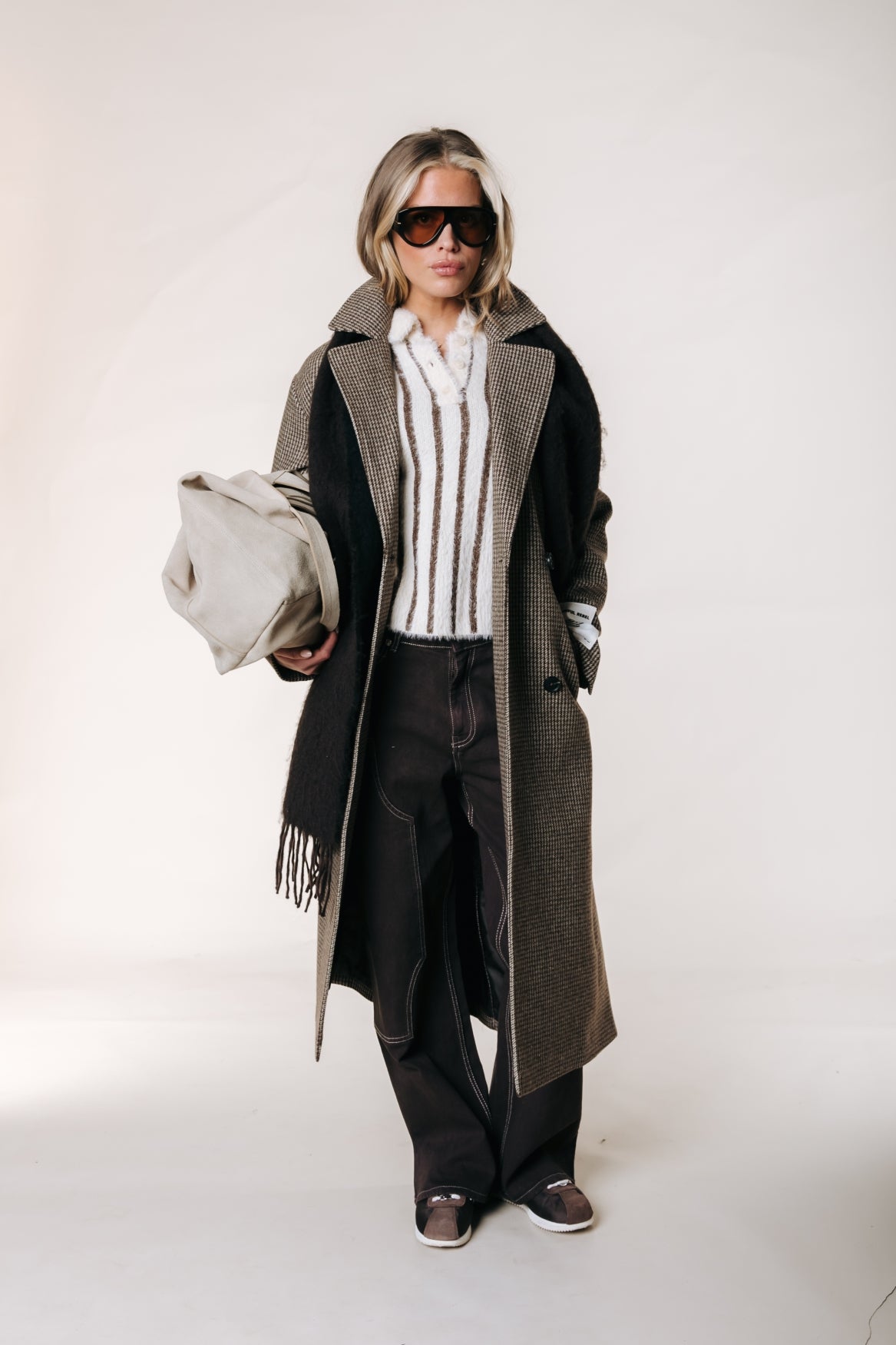 Coat Zania Checkered