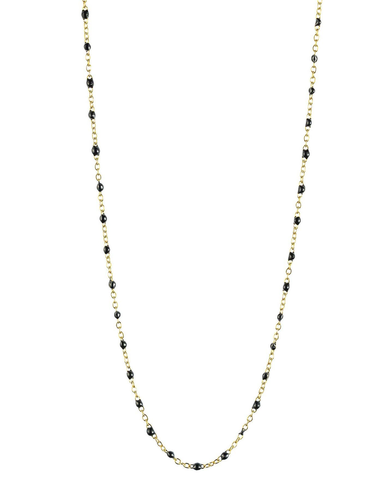 Cassette barokketting Alicia goud met multikleuren emaille