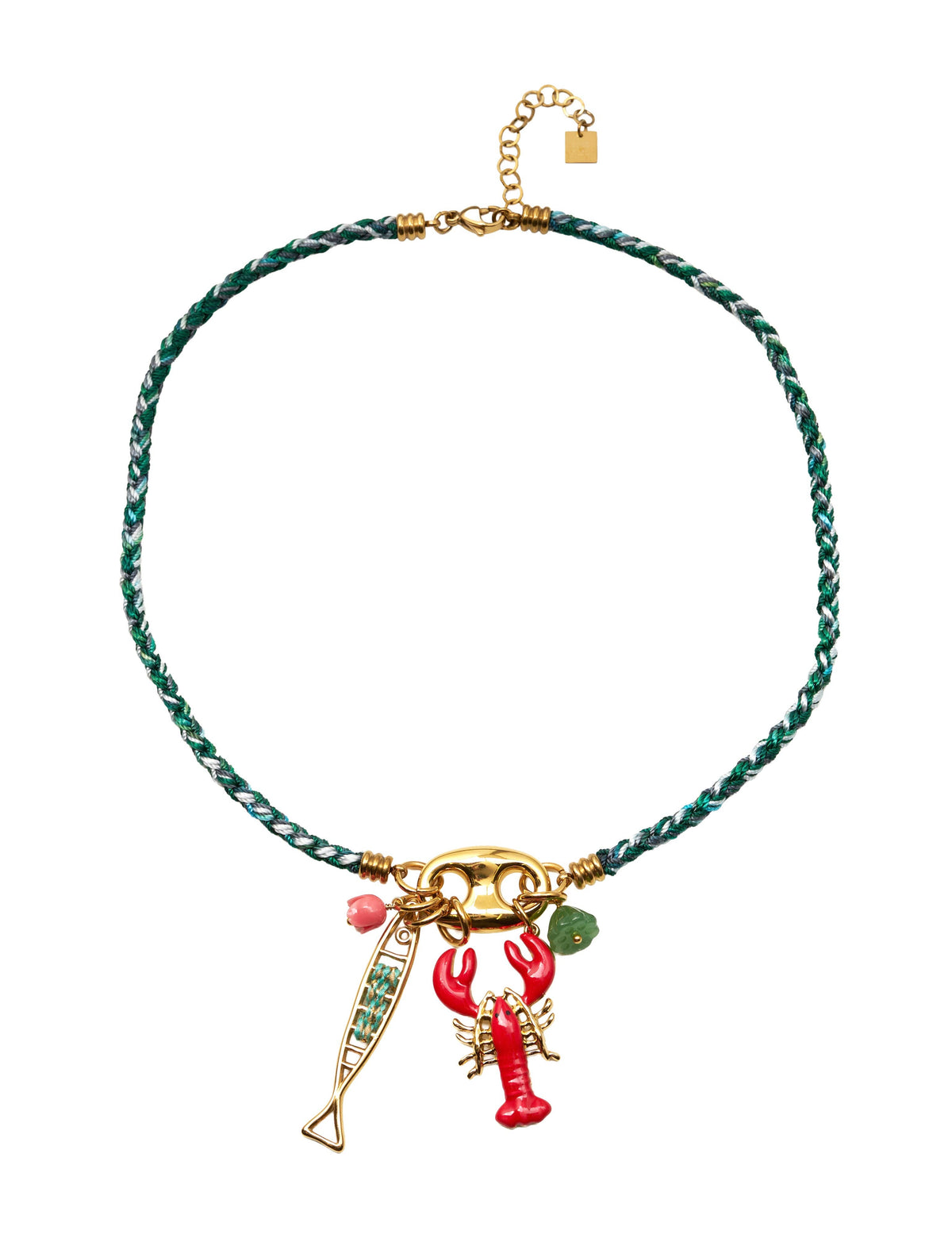 Bohem Zomerketting met vis- en kreeftbedels