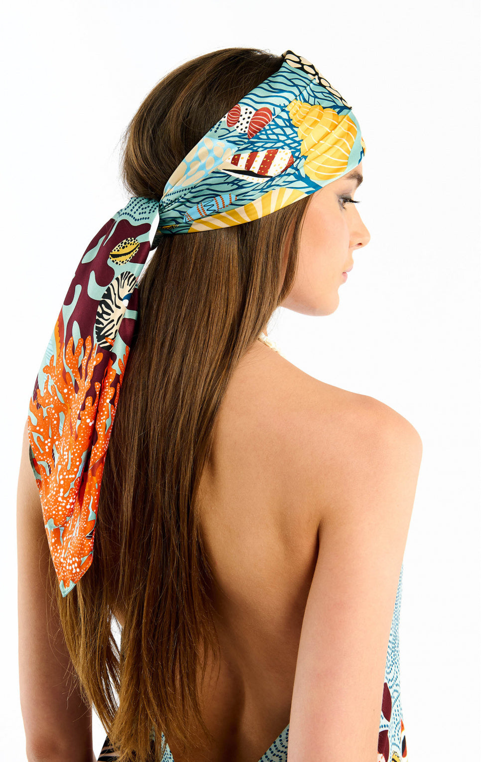 Scarf Coral Medium