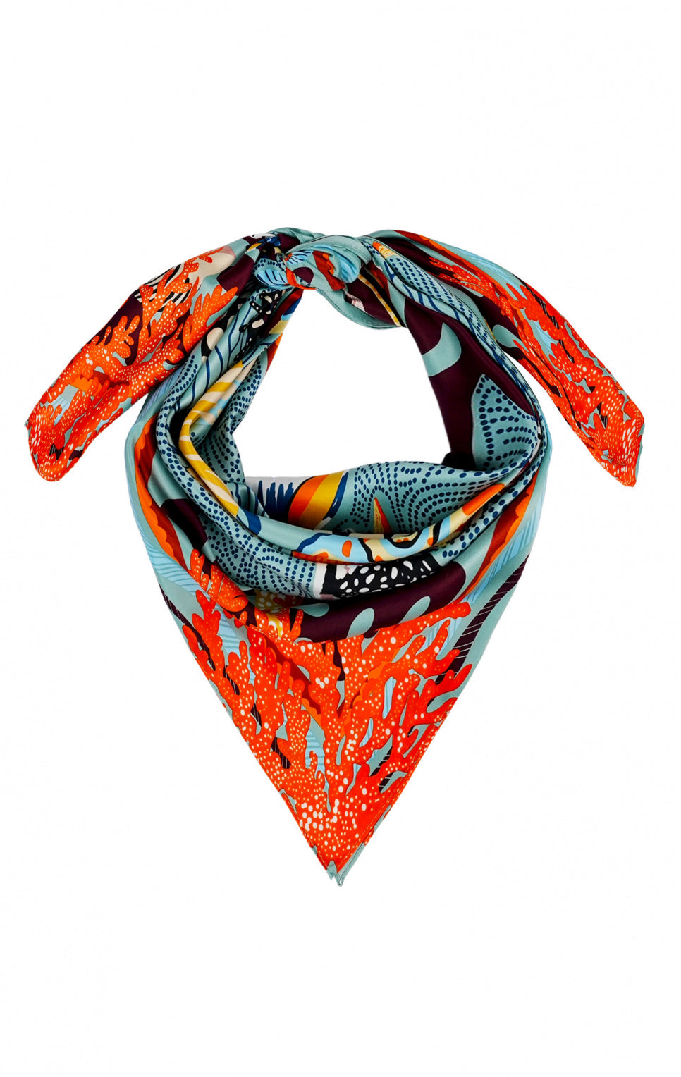Scarf Coral Medium