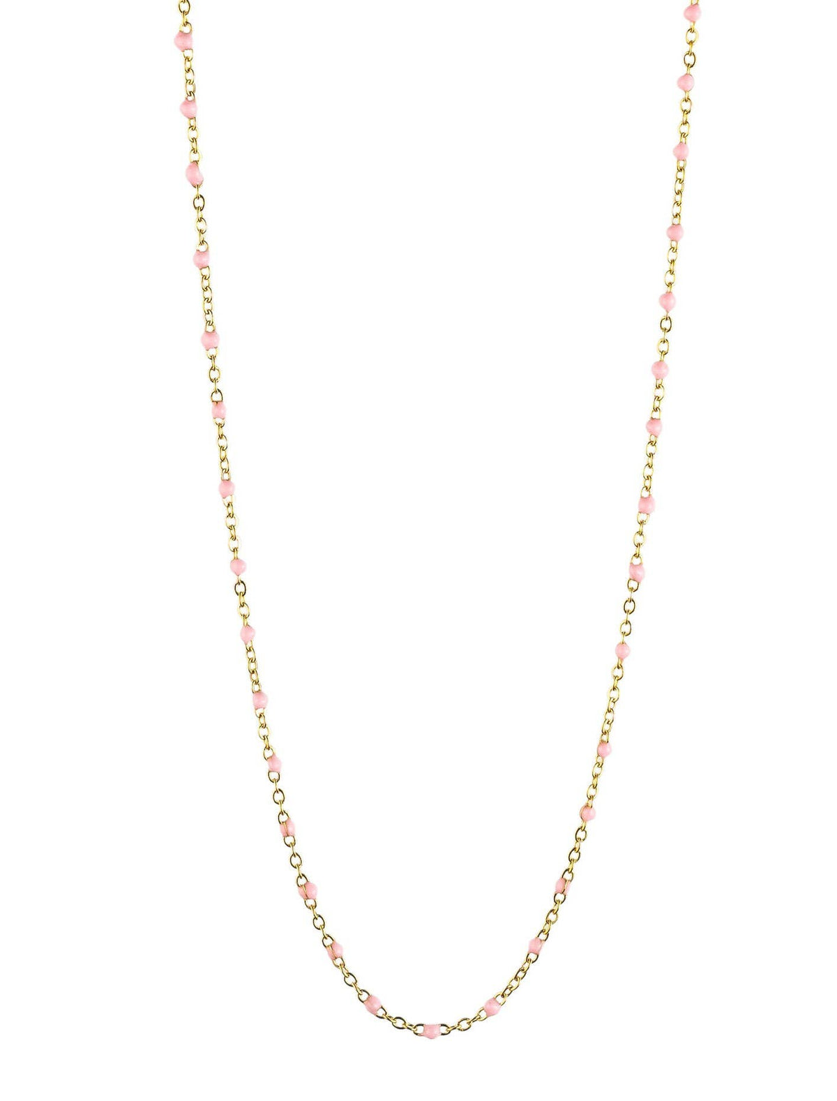 Cassette barokketting Alicia goud met multikleuren emaille