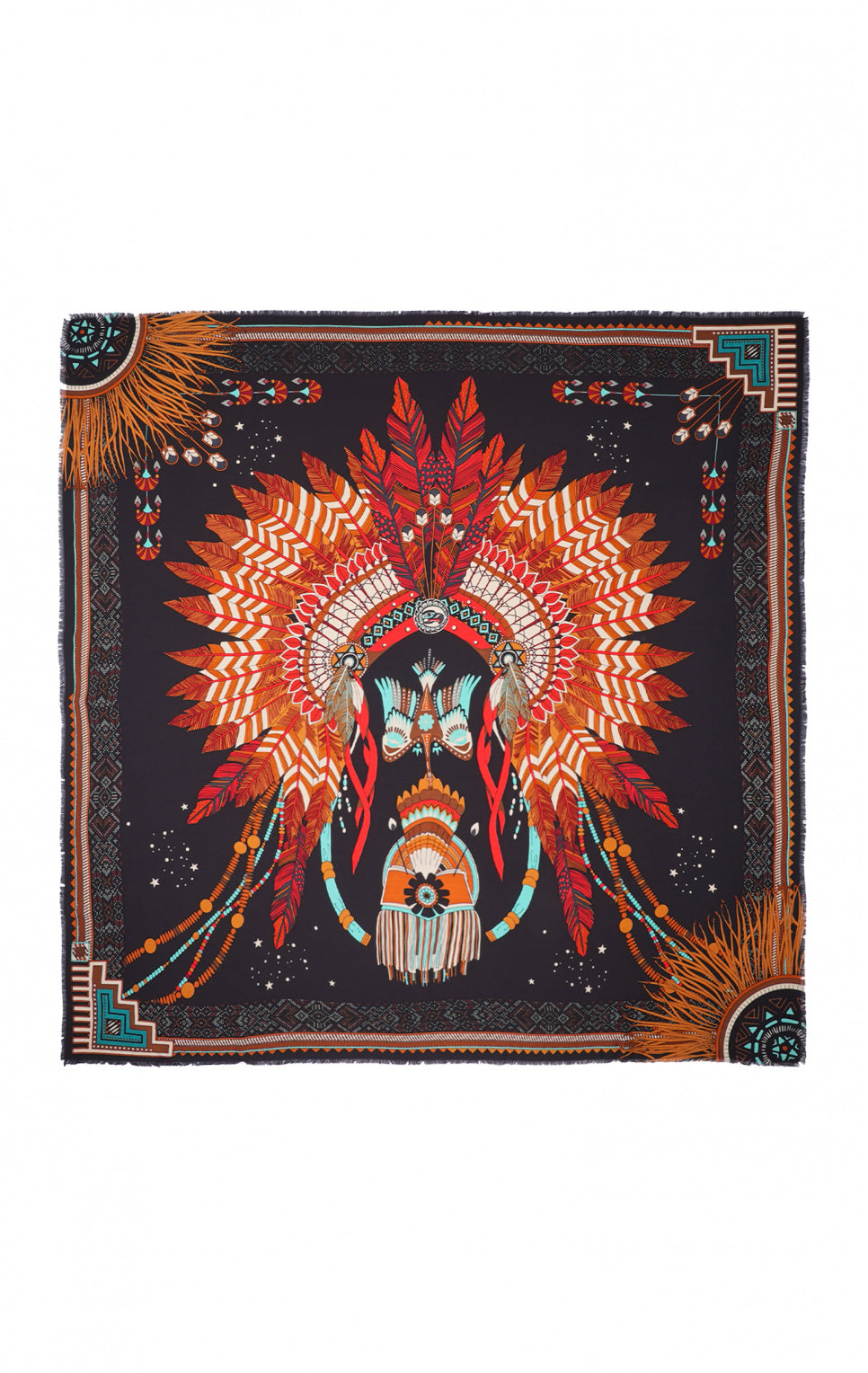 Scarf Nouveau Western maxi