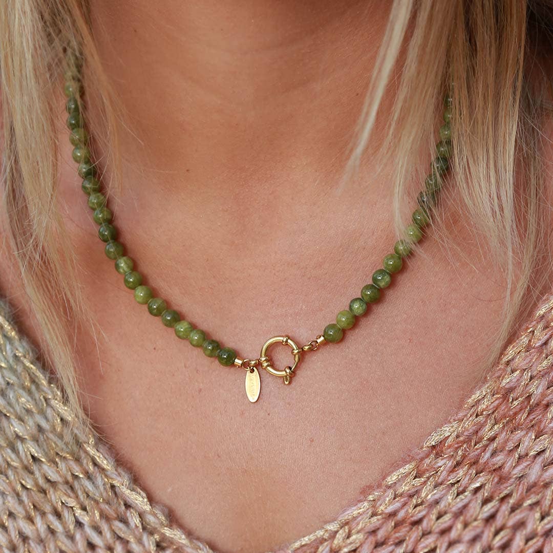 Ketting Jávea olijfsteen