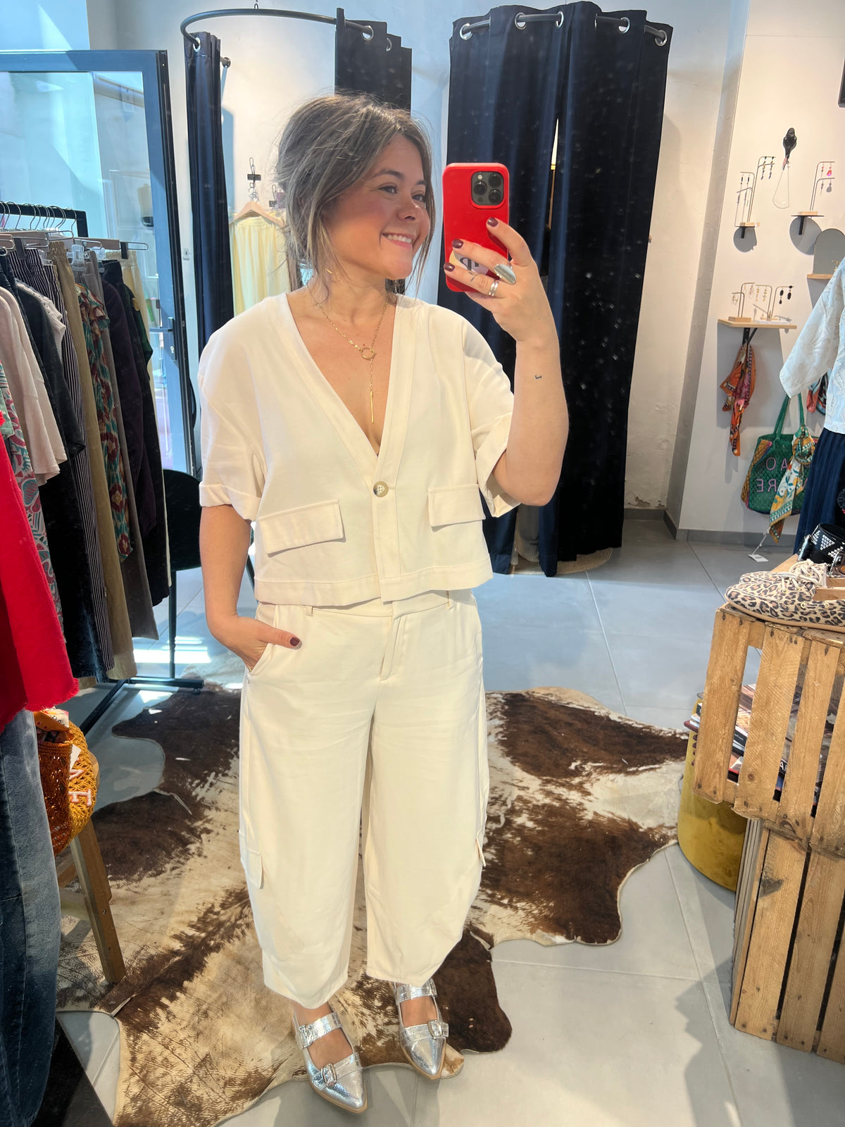 Blouse Crema
