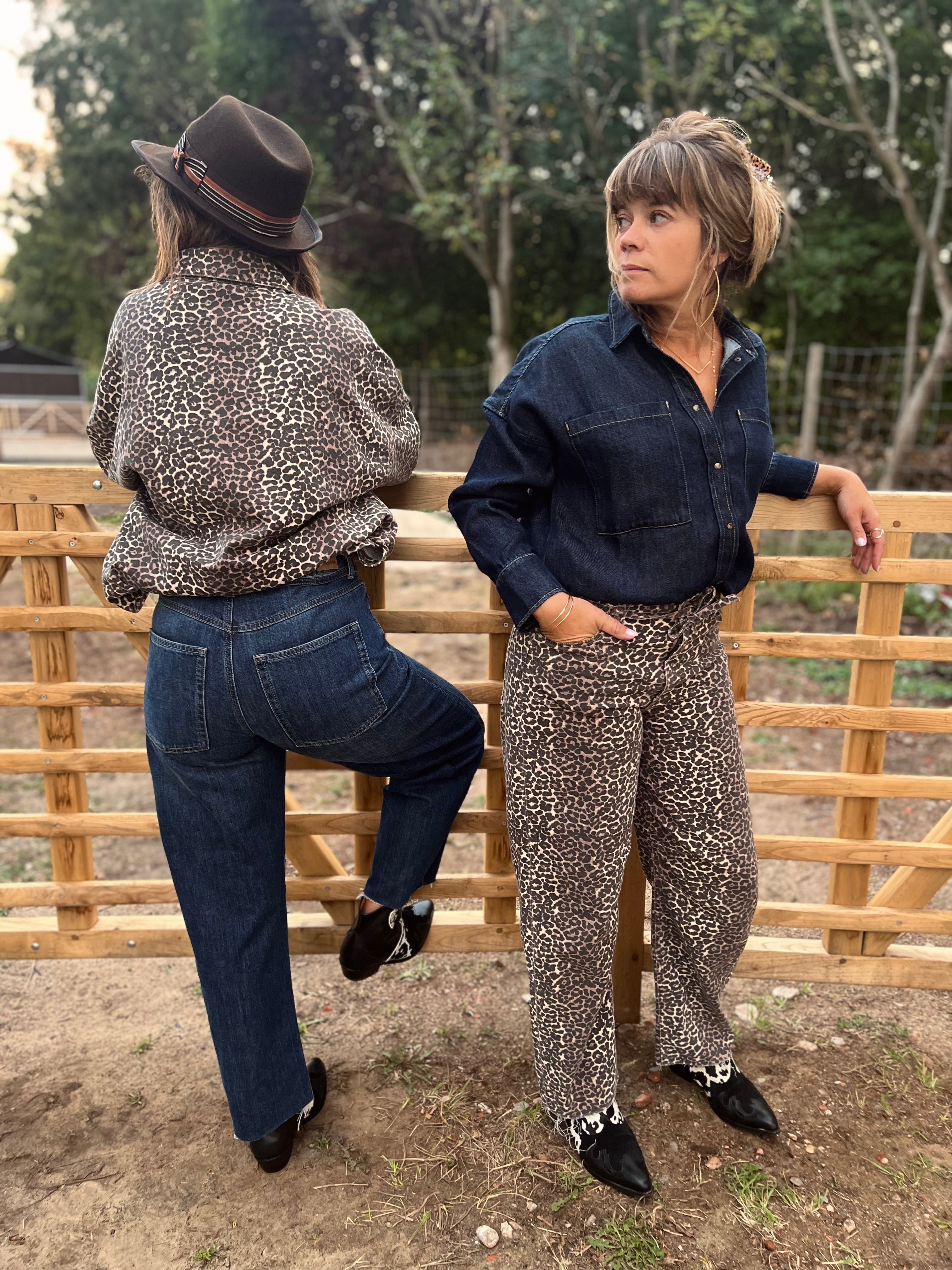 Jeans Mae Leopard