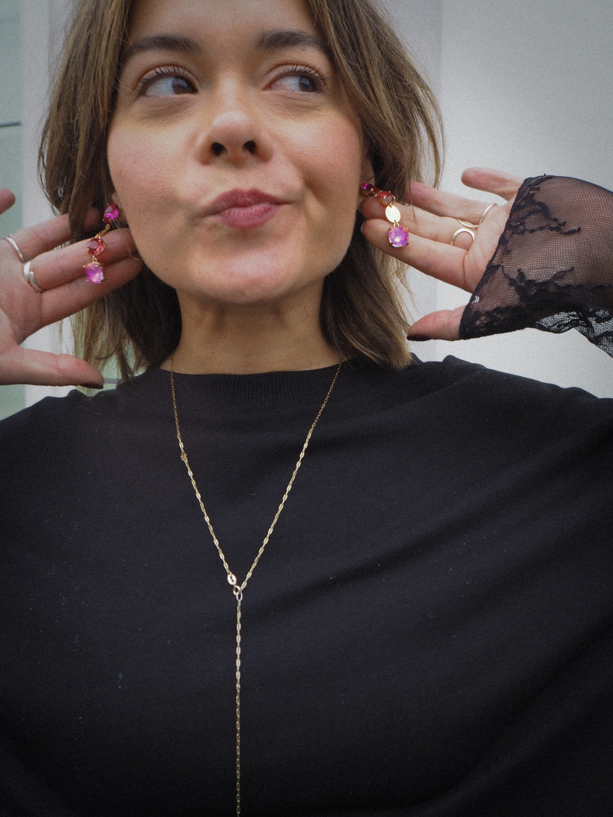 Necklace Pi Long Gold