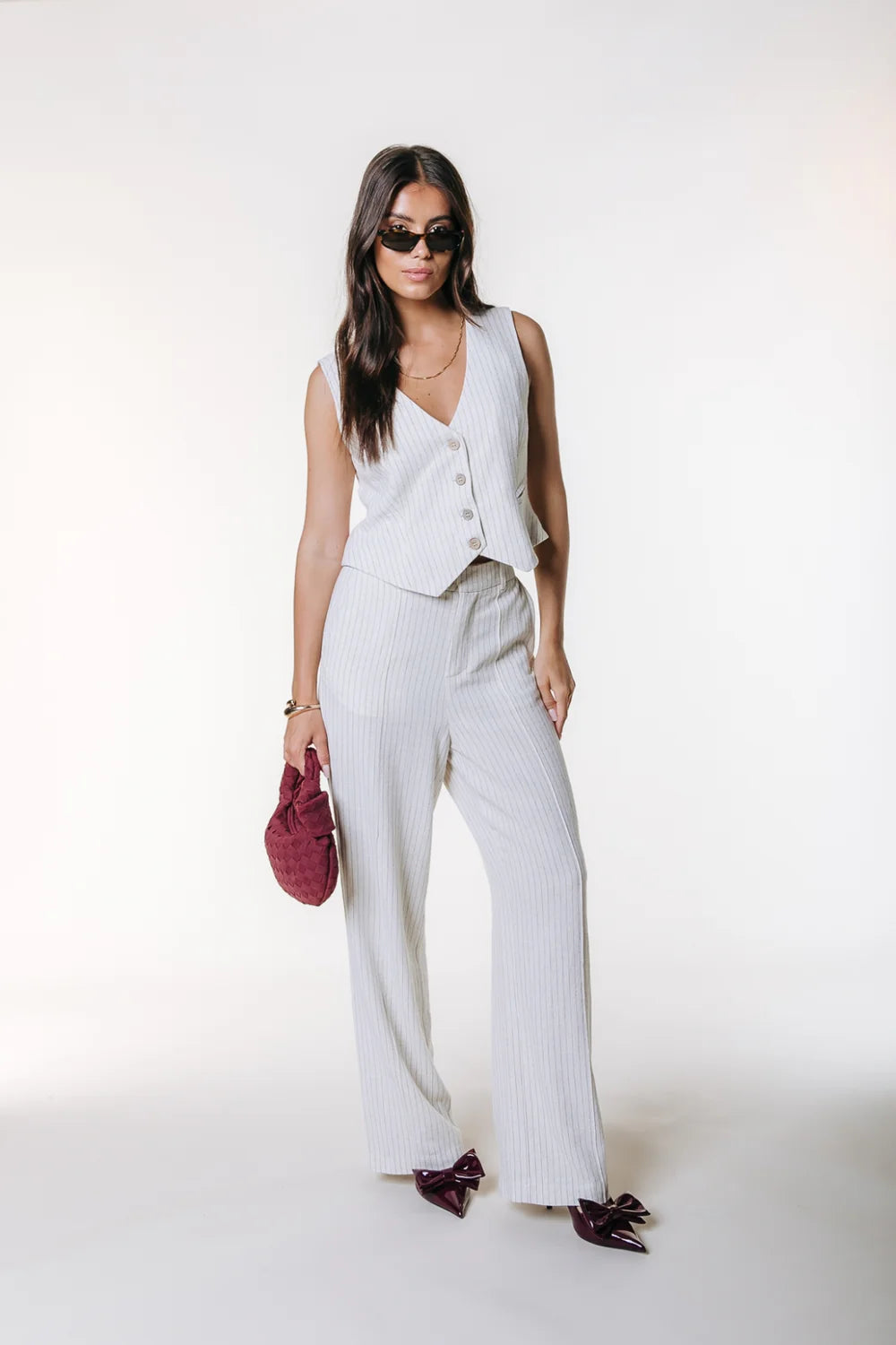 Trousers Rus Pinstripe