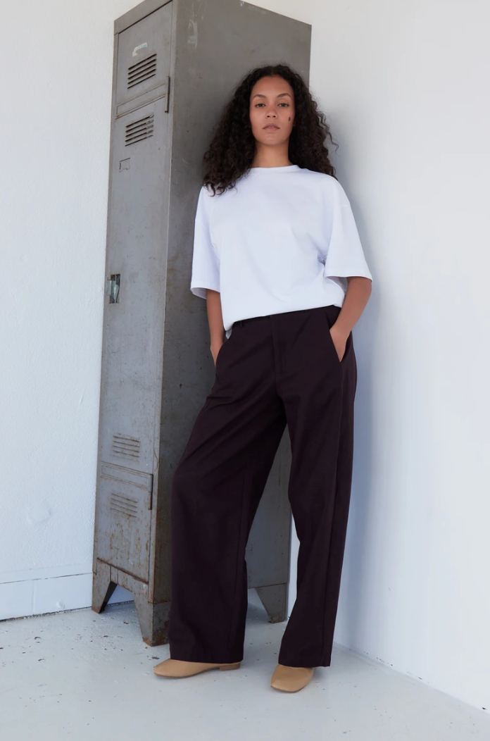 Trousers plume