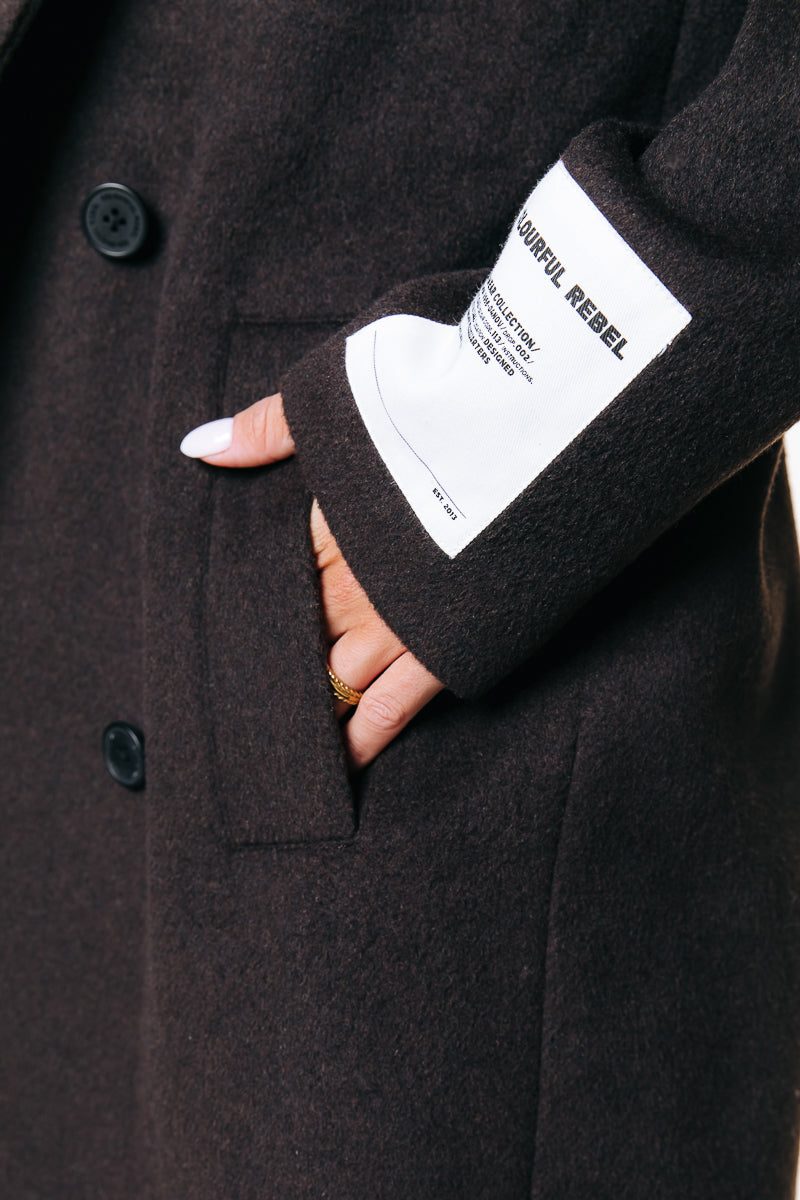 Coat Zania Brown