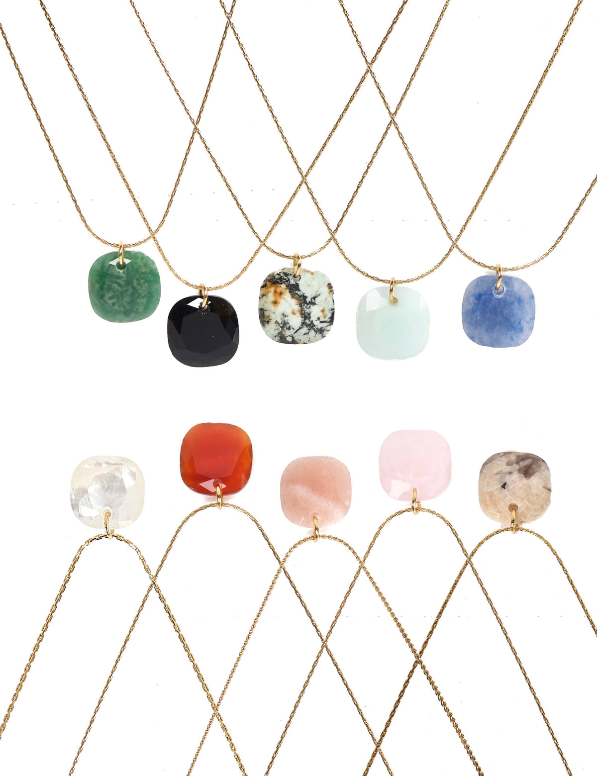 Indigo Bohemien ketting