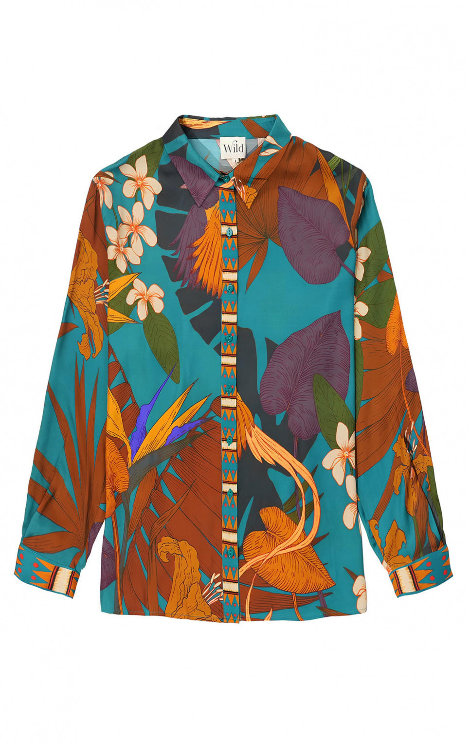 Blouse Petal Turquoise
