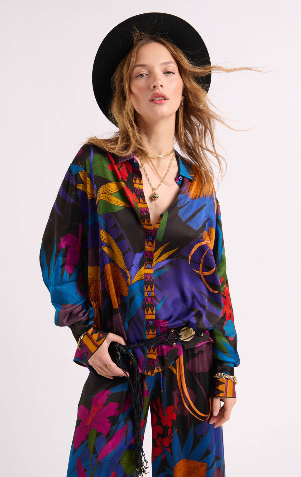 Blouse Petal Blue