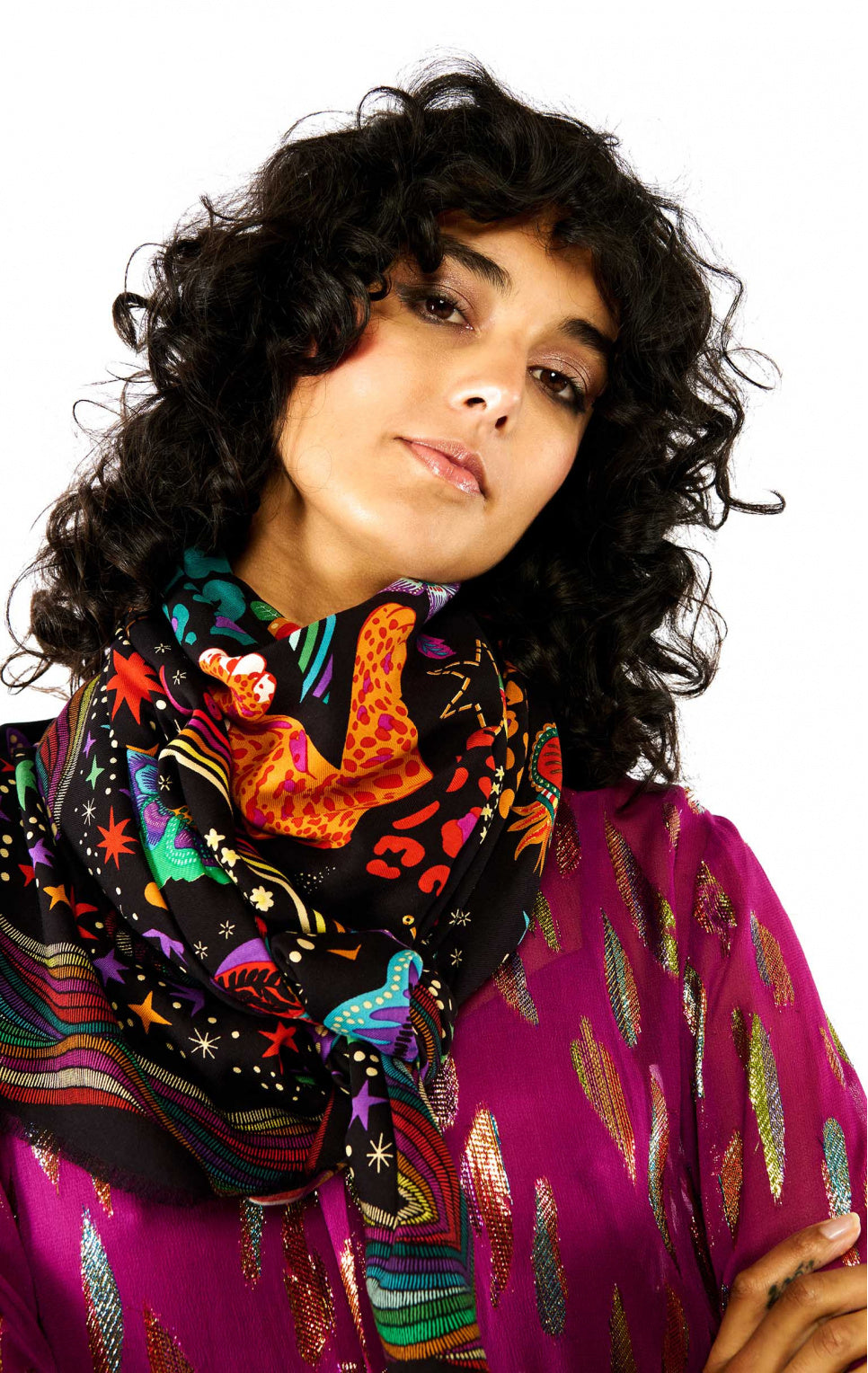 Scarf Crazy World