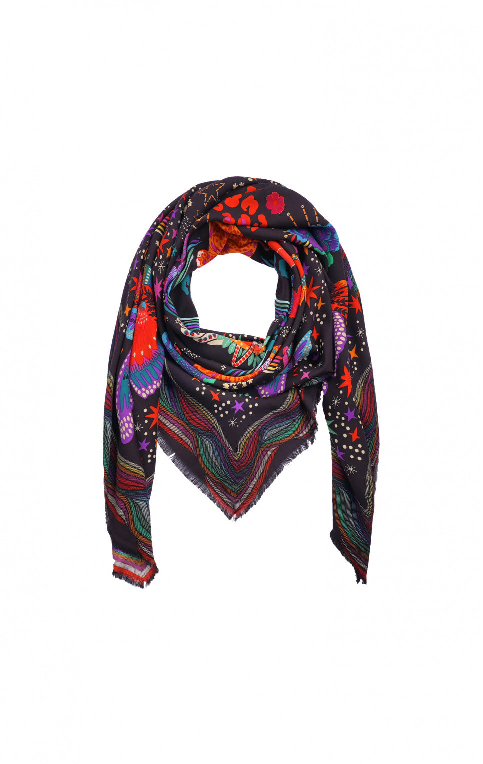 Scarf Crazy World