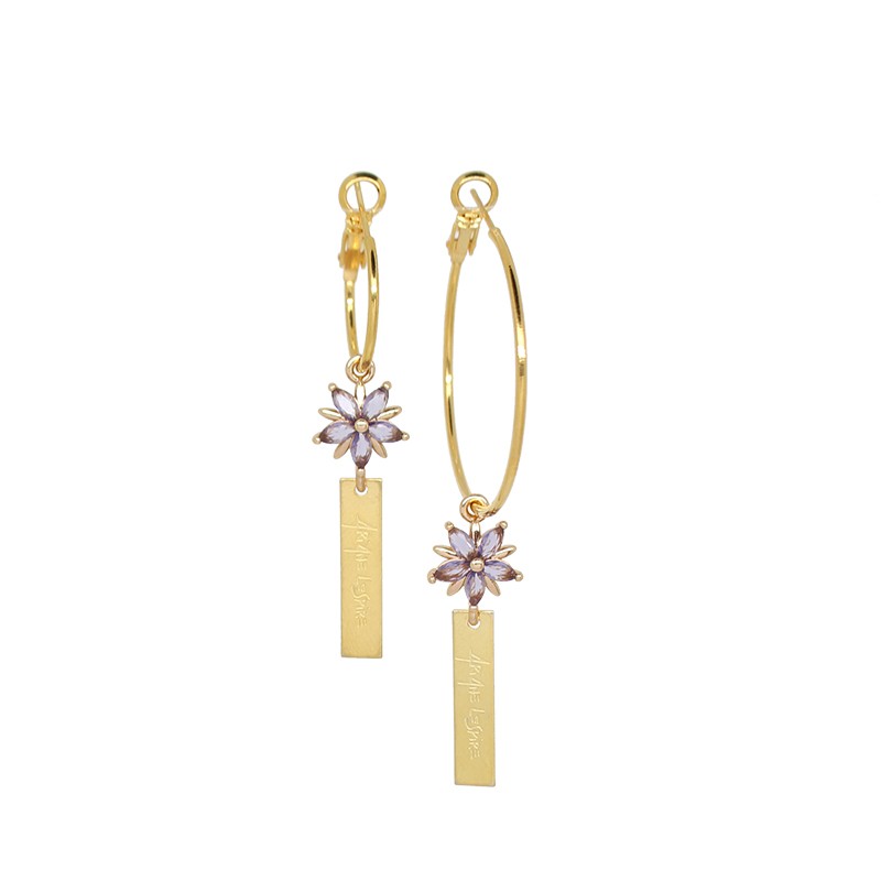 Earrings Creoles Anis