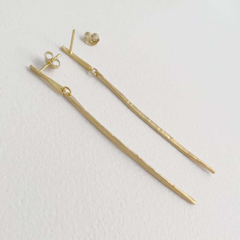 Earrings Kam Two Parts